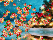 Christmas bell Merry Christmas poofer