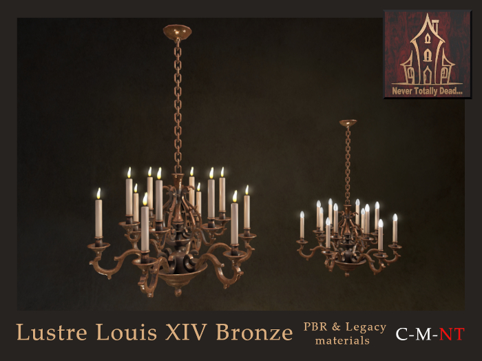 Lustre Louis XIV Bronze