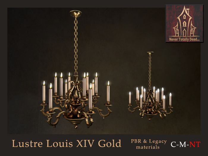 Lustre Louis XIV Gold
