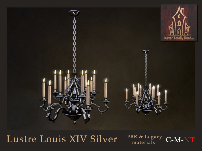 Lustre Louis XIV Silver