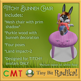 TBRF016 Titchy Bunneh Chair