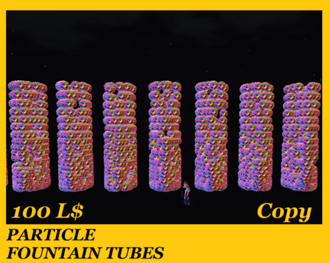 PARTICLE FOUNTAIN TUBES