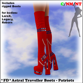 *FD* Astral Traveller Boots [Boxed] Patriots