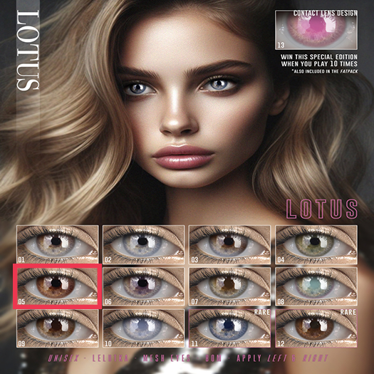 5. LOTUS. Lotus Eyes  [boxed]