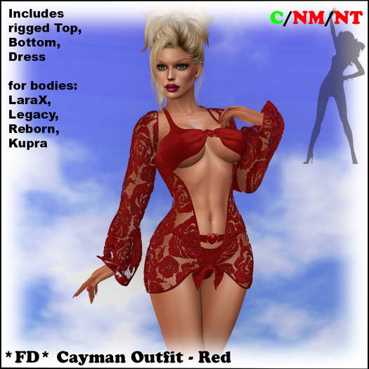 *FD* Cayman Outfit [Boxed] Red