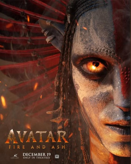 Movie Poster-Avatar-Fire & Ash