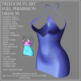 Freedom in Art - Full Perm Dress 95
