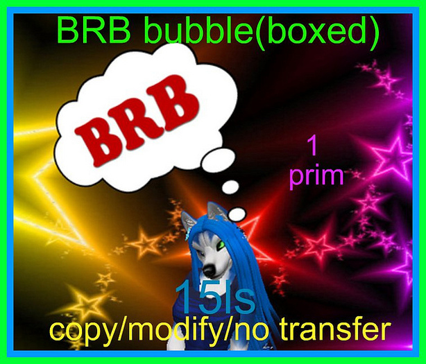 BRB bubble(boxed)