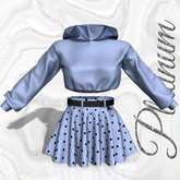 Blue Polka Hope LaraX OUTFIT