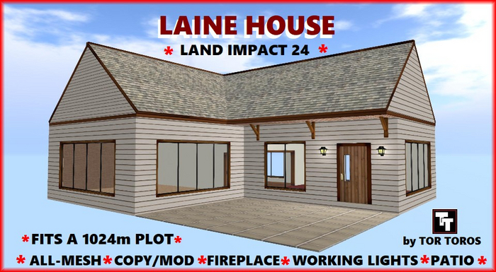 LAINE HOUSE 24Li (Boxed) LOW PRIM HOUSE