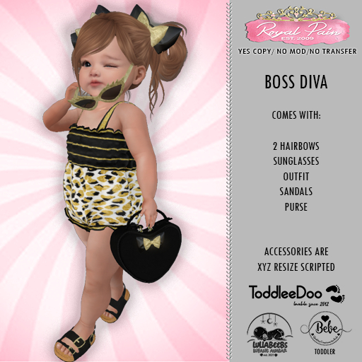*-* ROYAL PAIN *-* ROYAL BOSS DIVA 2024 black