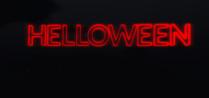 Helloween Neon Light