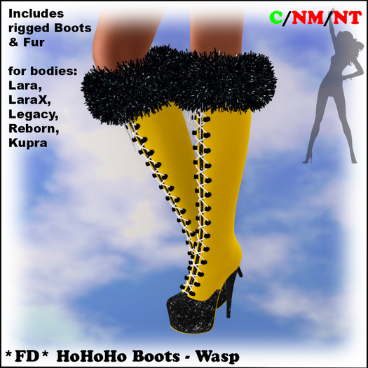 *FD* HoHoHo Boots [Boxed] Wasp