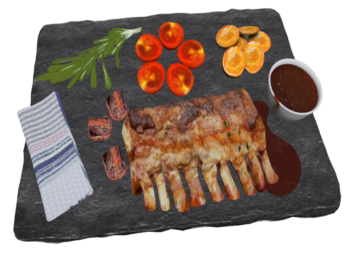 Ribs Platter / Plateau Ribs  (BOX)