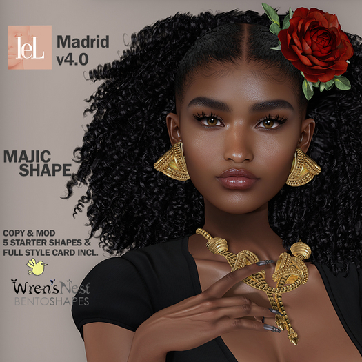 LELUTKA MADRID SHAPE - { wren's nest } - Majic