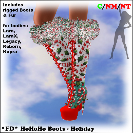 *FD* HoHoHo Boots [Boxed] Holiday