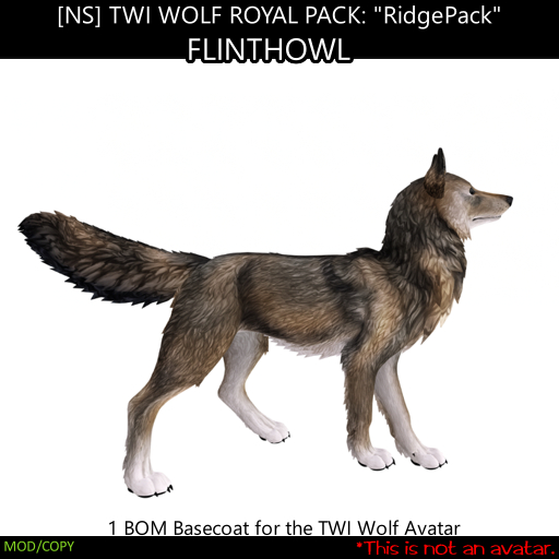 [NS] TWI WOLF ROYAL Pack: "Ridgepack" Flinthowl