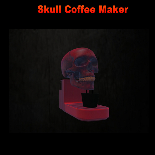 Skull Coffee Maker