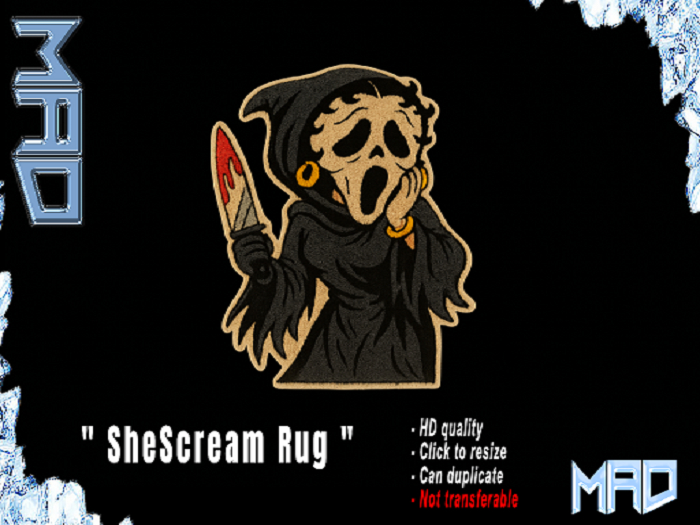 MAD SheScream Rug