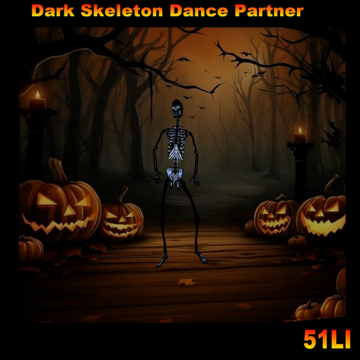 Dark Skeleton Dance Partner