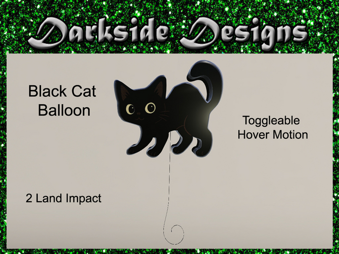 Black Cat Balloon