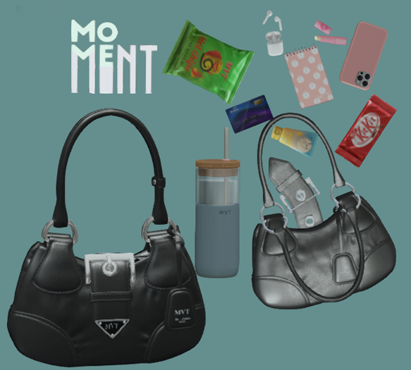 MOVEMENT - What is in your bag - Cool -Blac  WEAR ME TO UNPACK*