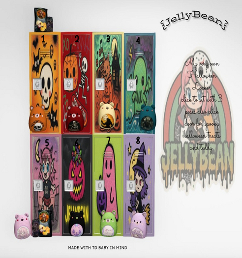 {JellyBean}Pumpkin Locker   (ADD)