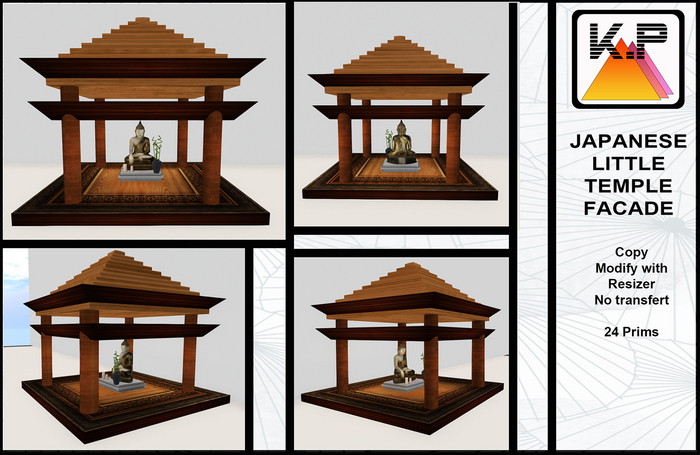 JAPANESE little temple facade