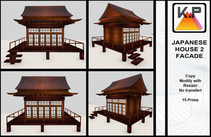 JAPANESE house 2 facade
