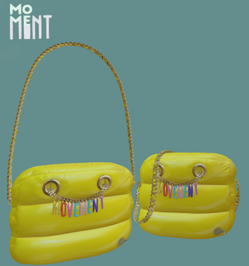 MOVEMENT - Inflatable bag - YELLOW WEAR ME TO UNPACK*