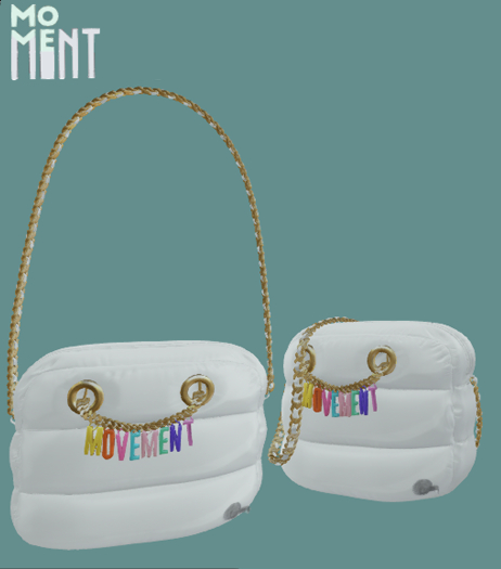 MOVEMENT - Inflatable bag - WHITE WEAR ME TO UNPACK*