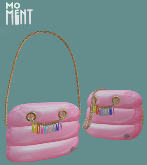 MOVEMENT - Inflatable bag - PINK WEAR ME TO UNPACK*