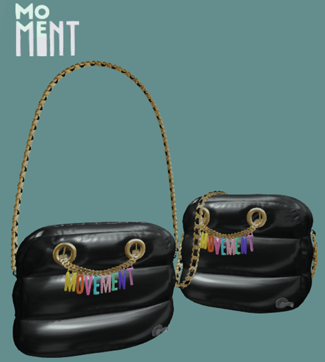 MOVEMENT - Inflatable bag - BLACK WEAR ME TO UNPACK*