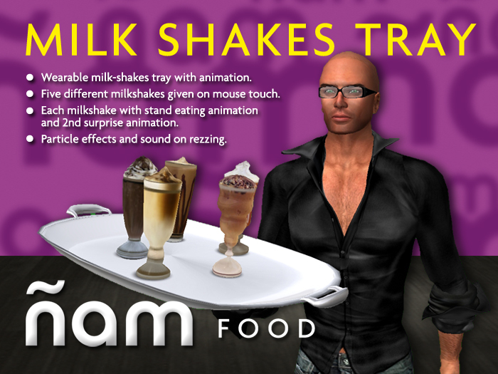 Milk Shakes Tray ÑAM