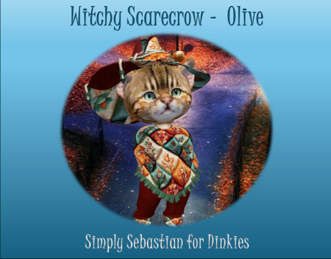 Witchy Scarecrow - Olive