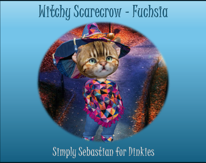 Witchy Scarecrow - Fuchsia