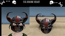 [NE] Evil demonic helmet