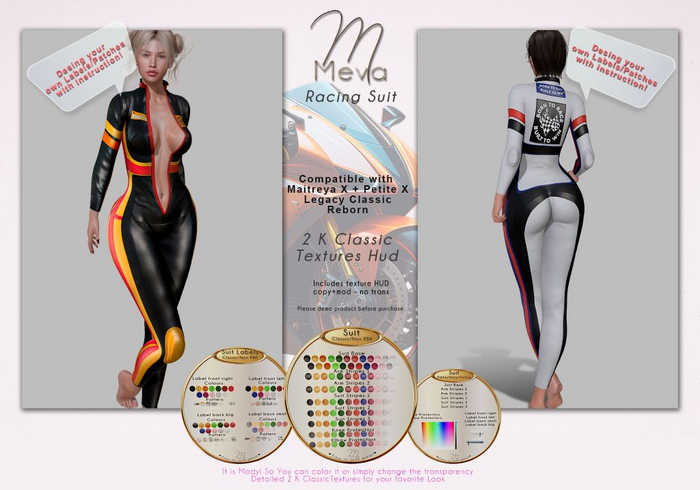 Meva Racing Suit 