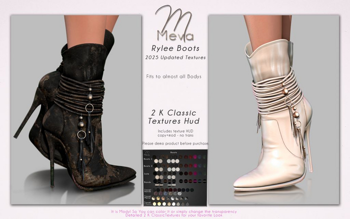 Meva Rylee Boots 2025 Demo