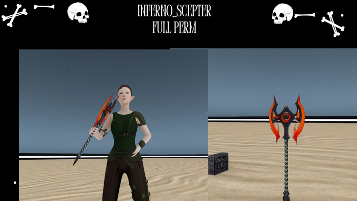 [NE] Inferno Scepter  full perm
