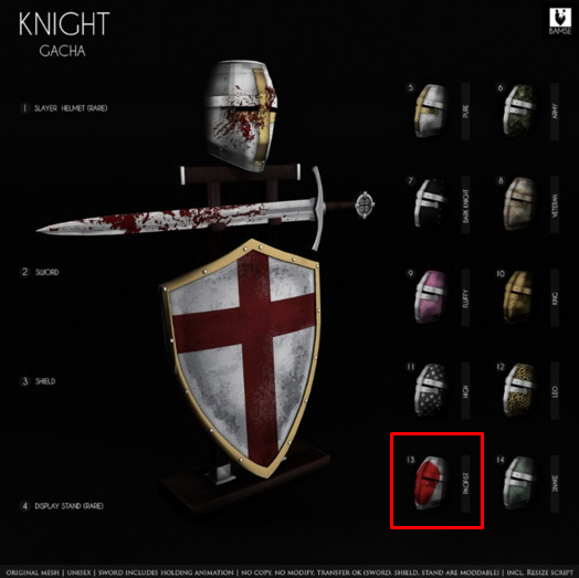 13. :BAMSE: Knight - Pacifist