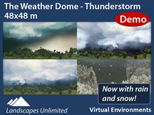 [DEMO] The Weather Dome - Thunderstorm - 48x48m