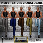300 MEN'S TEXTURE CHANGE JEANS BELLEZA JAKE