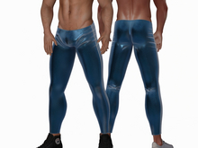 TwoSided Shiny Lawrence leggings blue PBR only
