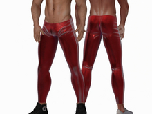 TwoSided Shiny Lawrence leggings red PBR only