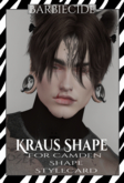 Barbiecide - Kraus Shape&Stylecard for Camden Head Lel