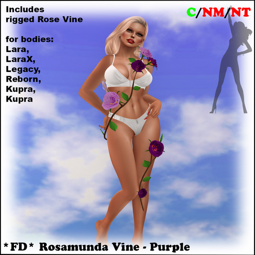 *FD* Rosamunda Vine Accessory [Boxed] Purple