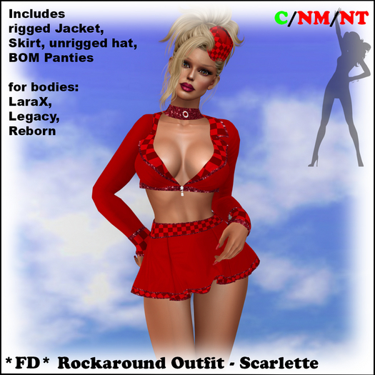 *FD* Rockaround Outfit [Boxed] Scarlette