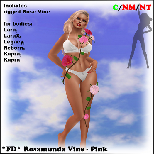 *FD* Rosamunda Vine Accessory [Boxed] Pink