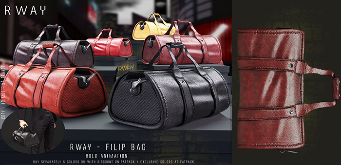 RWAY - Filip bag Mahogany